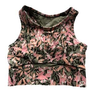 Sweaty Betty Power Sports Frame Bra Print Medium Support Athletic Top Size M